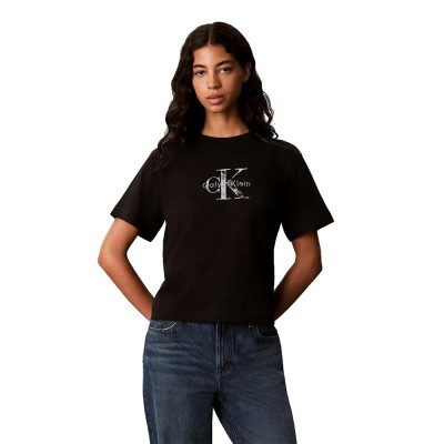 тениска,мъжки,тениски,дамски,тениски,calvin,klein,jeans,lv047h802g,short,sleeve,t,shirt,black,(black)