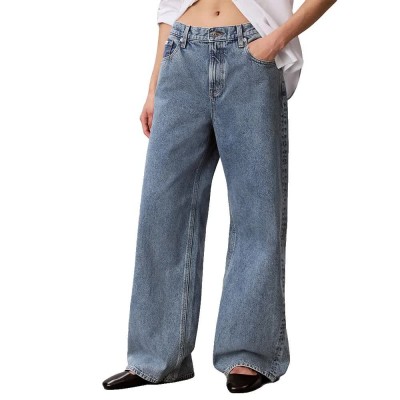 дънки,мъжки,панталони,дамски,панталони,calvin,klein,jeans,lv047h674g,baggy,fit,jeans,blue,(silverstone)