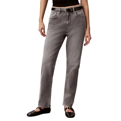 дънки,мъжки,панталони,дамски,панталони,calvin,klein,jeans,lv047h937g,mom,fit,jeans,grey,(grey,stone)