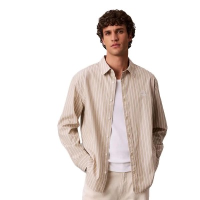 риза,с,дълъг,ръкав,дамски,ризи,мъжки,ризи,calvin,klein,jeans,lv04rf106g,long,sleeve,shirt,beige,(plaza,taupe)