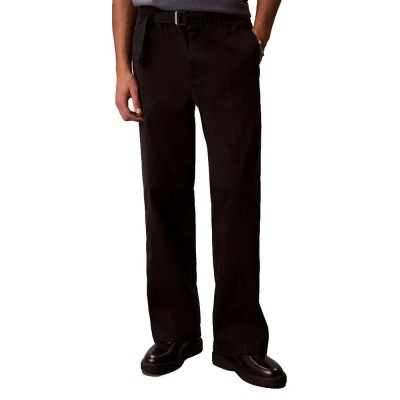 дънки,мъжки,панталони,дамски,панталони,calvin,klein,jeans,lv04rg615g,baggy,fit,pants,black,(black)