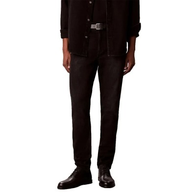 дънки,мъжки,панталони,дамски,панталони,calvin,klein,jeans,lv04rg713g,slim,tapered,fit,jeans,black,(staghorn)