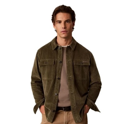 дънки,мъжки,якета,дамски,якета,и,палта,calvin,klein,jeans,lv04rh115g,overshirt,green,brown,(olive,night)