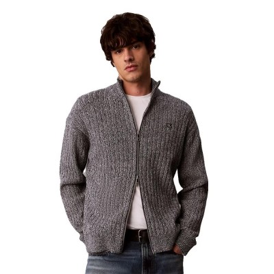 блуза,мъжки,пуловери,дамски,пуловери,calvin,klein,jeans,lv04rh319g,full,zip,sweater,grey,(dark,sapphire,mouline)
