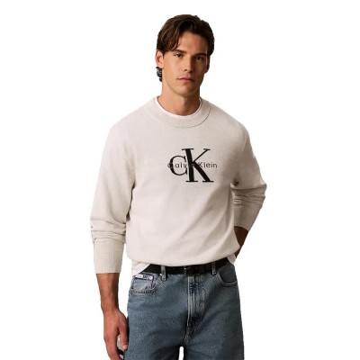 блуза,мъжки,пуловери,дамски,пуловери,calvin,klein,jeans,lv04rh320g,sweater,beige,(snow,heather)