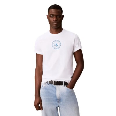 тениска,мъжки,тениски,дамски,тениски,calvin,klein,jeans,lv04rh817g,short,sleeve,t,shirt,white,(bright,white)