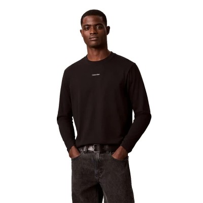 тениска,мъжки,тениски,дамски,тениски,calvin,klein,jeans,lv04rh851g,long,sleeve,t,shirt,black,(black)