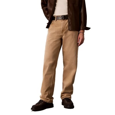 дънки,мъжки,панталони,дамски,панталони,calvin,klein,jeans,lv04rh703g,90s,straight,fit,jeans,brown,(tigers,eye,smoke)