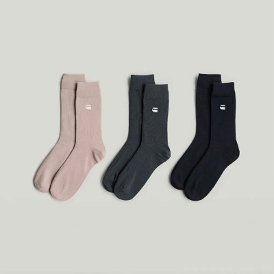 чорапи,мъжки,чорапи,дамски,чорапи,g,star,d29466,01,long,socks,3,units,pink,grey,black