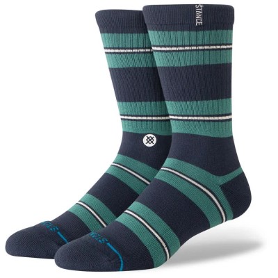 чорапи,мъжки,чорапи,дамски,чорапи,stance,caesar,stripe,crew,socks,green