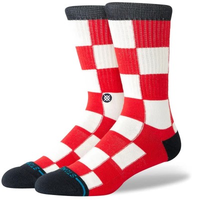 чорапи,мъжки,чорапи,дамски,чорапи,stance,chaturanga,crew,socks,red,(red)