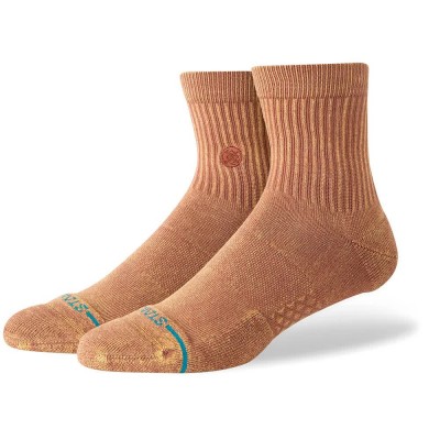 чорапи,мъжки,чорапи,дамски,чорапи,stance,icon,washed,quarter,socks,brown,(brown)