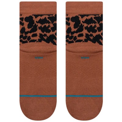 чорапи,мъжки,чорапи,дамски,чорапи,stance,love,leopard,low,rider,socks,brown,(brown)
