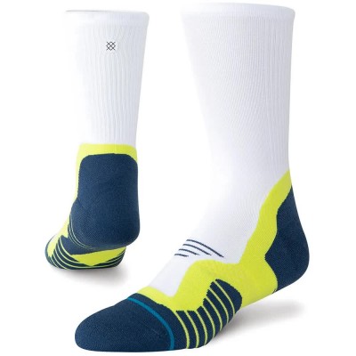 чорапи,мъжки,чорапи,дамски,чорапи,stance,pace,light,crew,socks,white,(volt)