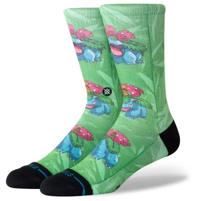 чорапи,мъжки,чорапи,дамски,чорапи,stance,venusaur,aop,crew,socks,green
