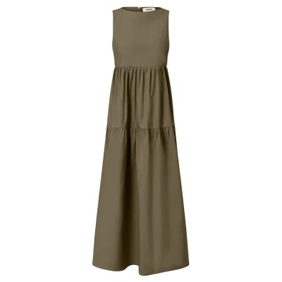 рокля,дамски,поли,и,рокли,ecoalf,bossa,sleeveless,dress,refurbished,green,(incense)
