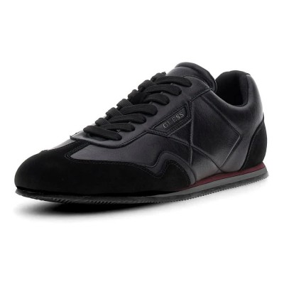 маратонки,мъжки,маратонки,дамски,маратонки,guess,olmo,trainers,refurbished,black,(black)