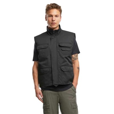 елек,мъжки,жилетки,brandit,safari,vest,refurbished,black,(black)