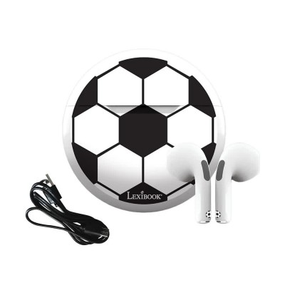 слушалки,слушалки,lexibook,hpbt05fo,wireless,earphones,white,(white,black)