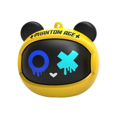 слушалки,слушалки,moye,flip,face,wireless,earphones,yellow,(orange,black)