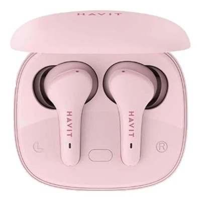 слушалки,слушалки,havit,tws,wireless,earphones,pink,(pink)