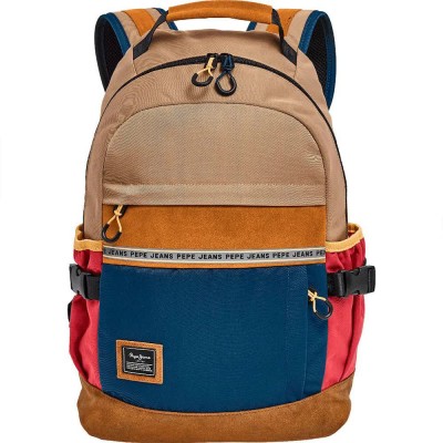 раница,раници,pepe,jeans,benji,roben,backpack,brown,(navy)