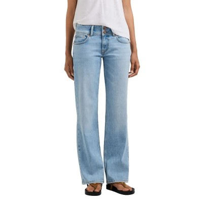 мъжки,панталони,дамски,панталони,pepe,jeans,venus,straight,fit,low,waist,jeans,blue,(denim,vintage,light,blue)