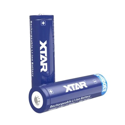 батерии,xtar,18650,3300,mah,rechargeable,battery,silver,(blue,black)