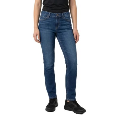 дънки,мъжки,панталони,дамски,панталони,lee,marion,straight,fit,jeans,refurbished,blue,(rain,falls)