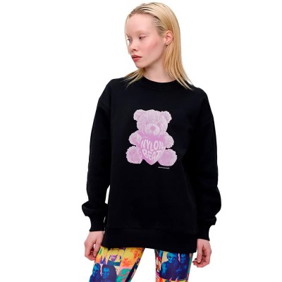 блуза,дамски,блузи,makia,teddy,sweatshirt,black,(black)