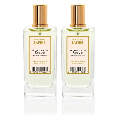 дамски,парфюми,saphir,agua,de,mayo,50ml,eau,de,parfum,2,units,clear,(multicolor)