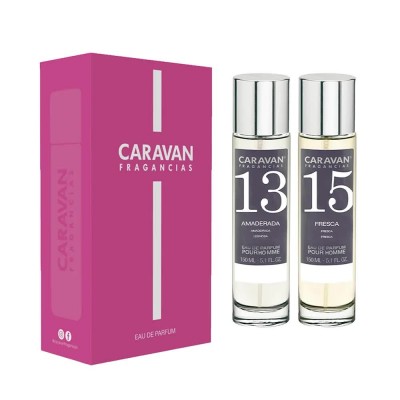 мъжки,парфюми,caravan,nº,15,&,nº,13,150ml,gift,box,parfum,2,units,clear,(multicolor)