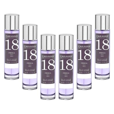мъжки,парфюми,caravan,nº,18,150ml,parfum,6,units,clear,(multicolor)