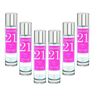 дамски,парфюми,caravan,nº,21,150ml,parfum,6,units,multicolor