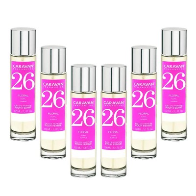 дамски,парфюми,caravan,nº,26,150ml,parfum,6,units,multicolor