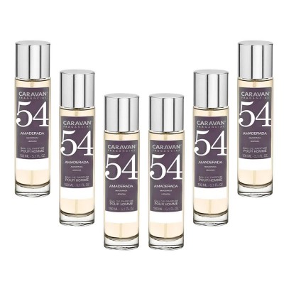 мъжки,парфюми,caravan,nº,54,150ml,parfum,6,units,golden,(multicolor)