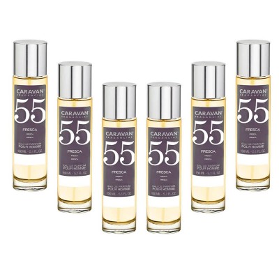 мъжки,парфюми,caravan,nº,55,150ml,parfum,6,units,clear,(multicolor)