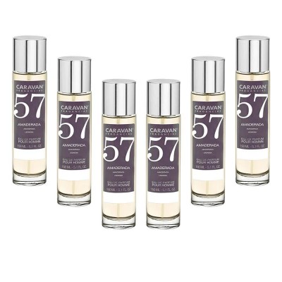 мъжки,парфюми,caravan,nº,57,150ml,parfum,6,units,golden,(multicolor)