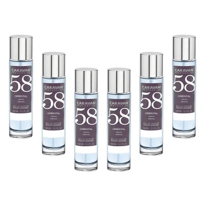 мъжки,парфюми,caravan,nº,58,150ml,parfum,6,units,clear,(multicolor)