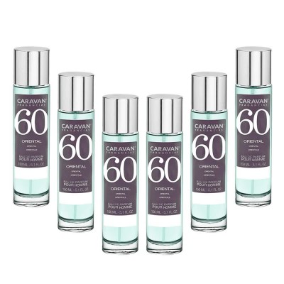 мъжки,парфюми,caravan,nº,60,150ml,parfum,6,units,clear,(multicolor)