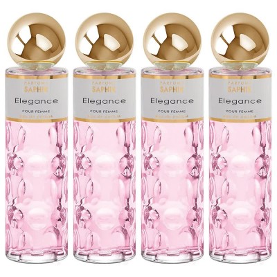 дамски,парфюми,saphir,elegance,200ml,eau,de,parfum,4,units,multicolor