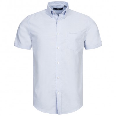 ben,sherman,casual,men,short,sleeved,shirt