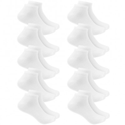 чорапи,sportinator,sneaker,socks,10,pairs,white
