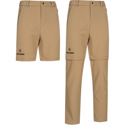 мъжки,панталони,мъжки,панталони,kirkjubØur®,zip,off,men,2,in,1,trekking,and,hiking,pants,brown
