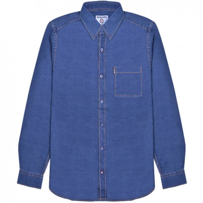 lambretta,denim,men,long,sleeved,shirt