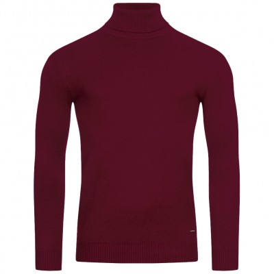 мъжки,пуловер,мъжки,пуловери,mont,emilian,le,mans,men,turtleneck,jumper,wine,red