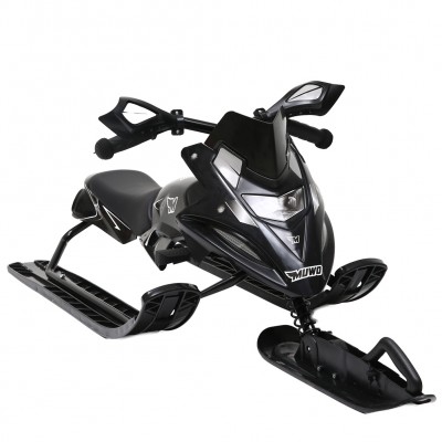 muwo,snowglider,kids,steering,carriage,black