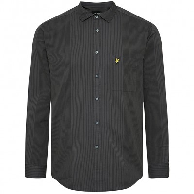 lyle,&,scott,tonal,striped,men,long,sleeved,shirt