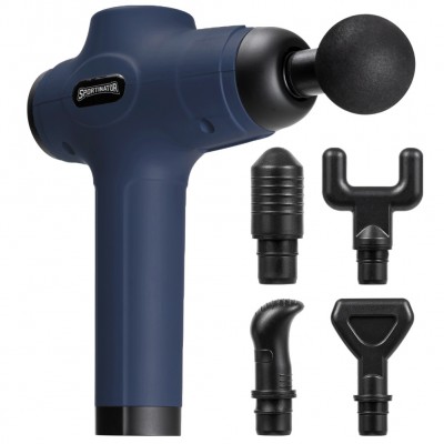 фитнес,оборудване,всичкото,фитнес,оборудване,sportinator,level,up,massage,gun,incl.,accessories,blue