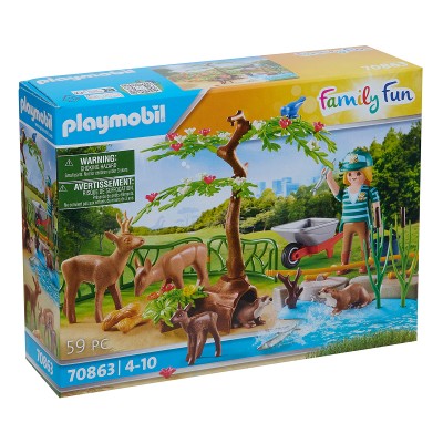 playmobil®,zookeeper,with,animals,set